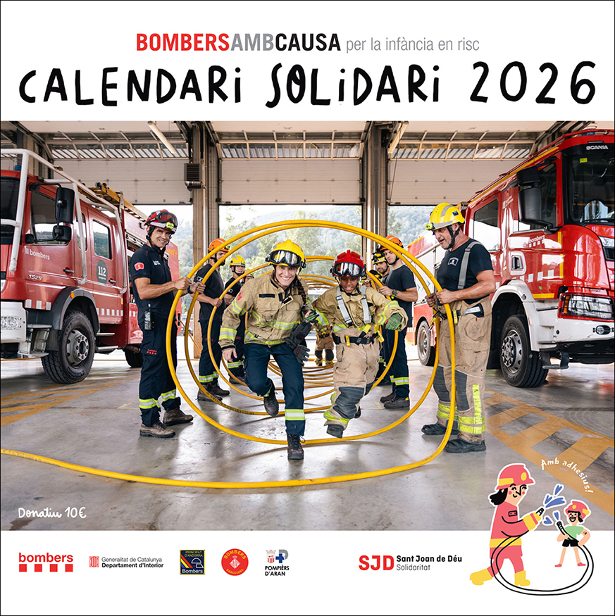 Calendari Bombers amb Causa 2026
